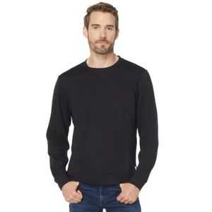UGG Heritage Comfort Harland Warm Fleece Lined Pullover Black Men's Sweatshirt
